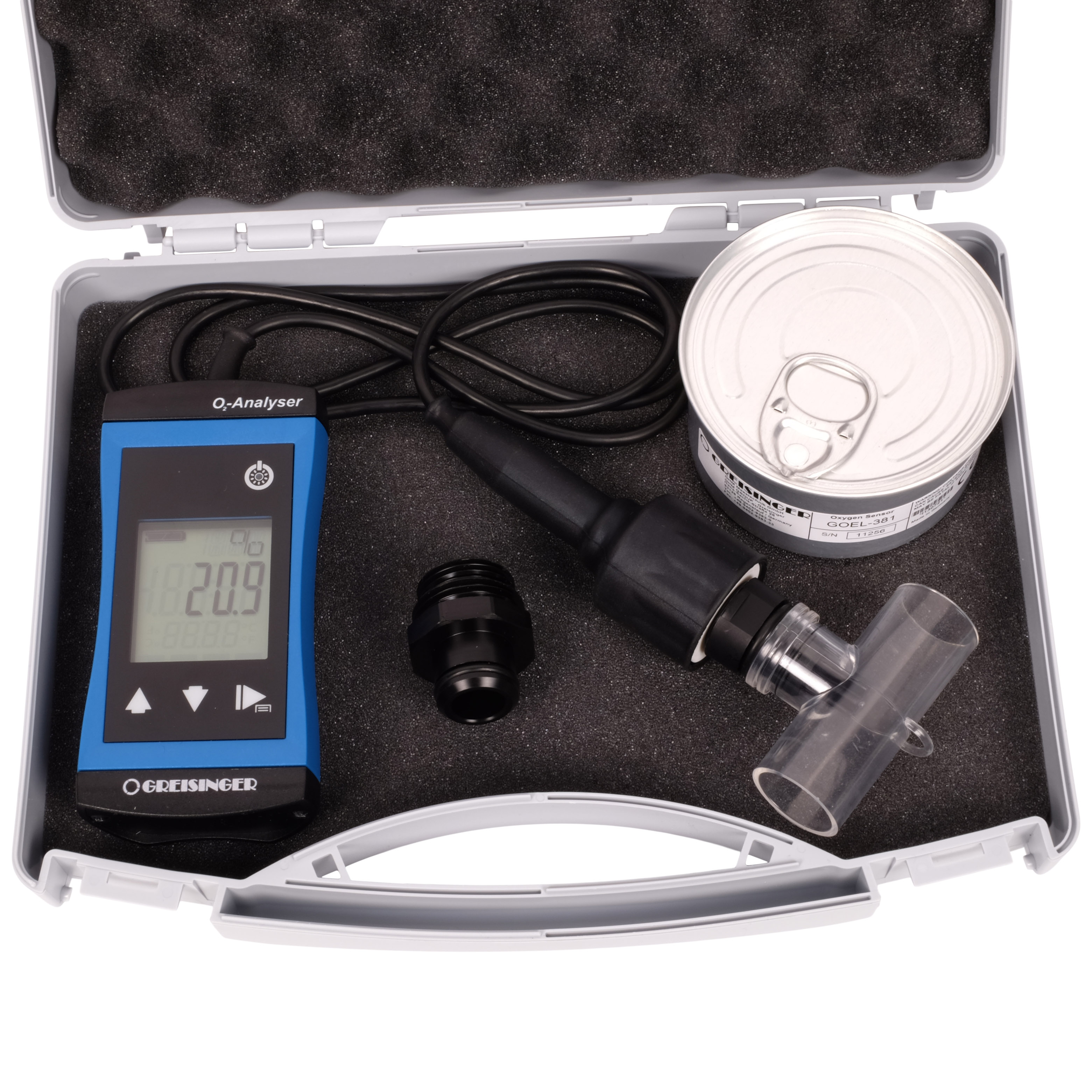 Handliches Sauerstoffmessgerät mit Auswahl an O2-Sensoren